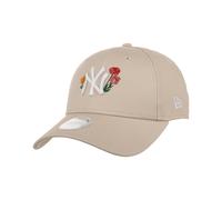 9Forty Floral Icon MLB Yankees Cap - cremeweiß / One Size