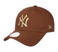 NEW ERA WMNS METALLIC LOGO 9FORTY NEYYAN DAUMTG Damen | MED BROWN |