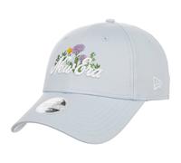 9Forty WMNS Beaded Floral Cap by New Era hellblau One Size