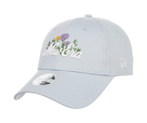 9Forty WMNS Beaded Floral Cap by New Era hellblau One Size
