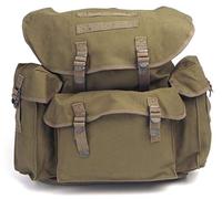 A.Blöchl AB Robuster Bundeswehr Rucksack 30 Liter (42 x 38 x 16 cm/Oliv)
