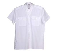 A. Blöchl Originale BW Dienstbluse Kurzarm für Damen (Weiß/36)