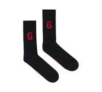 A.C. Milan - 3er Set Socken mit Milan-Sätzen, Schwarz, 35-38