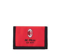 A.C. Milan - Geldbörse mit Klettverschluss, Nylon, Rot