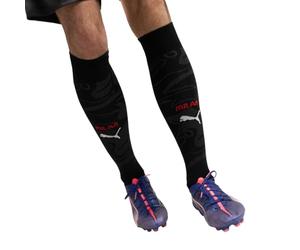 A.C. Milan Unisex Calzini Replica Stadio Home Puma und Mailand Logo, offizielles Produkt (1er Pack)