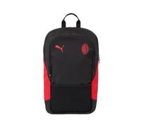 A.C. Milan Unisex Zaino Da Viaggio Schule oder Büro, offizielles Produkt mit AC Mailand-Logo, Schwarz