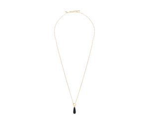 A&C Oslo - Nordic Design Jewellery Kette Mit Anhänger 'Vintage Drops' schwarz Damen