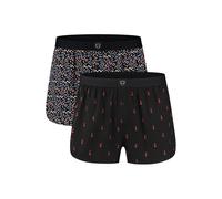 A-DAM 2-pack Boxershort Multicolor Größe: S | Unterhosen Outlet | Herren