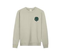 A-DAM Sweatshirt Green Lucky Clover Ficus Größe: L | Pullover Outlet | Herren | Grün