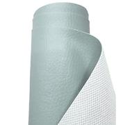 A-Express Premium Gekörnt Wasserdicht Kunstleder Gekörnt Lederimitat Texturiert Lederstoff Meterware - 100cm x 140cm (Hellblau)