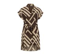 A-Linien-Kleid CLOUD 5IVE "CLOUD 5IVE Summer Dress", Damen, Gr. M, US-Größen, braun, 100% Polyester, normal, Kleider (41032946-M) braun