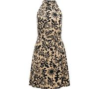 A-Linien-Kleid RAGWEAR "Angylee Print YOUMODO", Damen, Gr. XL (42), Normalgrößen, sand, Material: 100% Viskose, A-Linie knieumspielend, Neckholder, Ärmel ohne Ärmelschlitz, Kleider, Leichtes Sommerkle