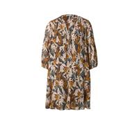 A-Linien-Kleid TOM TAILOR "Tom Tailor Tom Tailor Damen 3/4 Arm", Damen, Gr. S, US-Größen, multicolour, 55% Viskose, 45% Baumwolle, normal, Kleider (84802718-S) multicolour