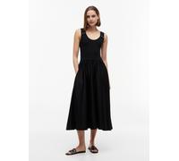 Tommy Hilfiger A-Linie Freizeitkleid aus Viskose-Mix in Black, Größe L