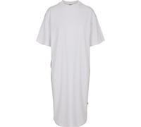A-Linien-Kleid URBAN CLASSICS "Urban Classics Damen Ladies Organic Long Oversized Tee Dress", Damen, Gr. M, US-Größen, weiß, 100% Baumwolle, unifarben, oversize, Rundhals, Kleider (15400306-M) weiß