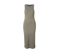 Urban Classics Ladies Long Racerback Rib Dress Langes Kleid oliv in M