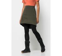 A-Linien-Rock JACK WOLFSKIN "ALPENGLUEHEN SKIRT W", Damen, Gr. L (42/44), grün (island, moss), OBERSTOFF 87% POLYAMID, 13% ELASTHAN FUTTER 100% POLYESTER FÜLLUNG 100% POLYESTER, Röcke A-Linien-Rock (1