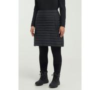 A-Linien-Rock JACK WOLFSKIN "ICEGUARD SKIRT W", Damen, Gr. M (38/40), phantom, Obermaterial: 100% Polyester. Futter: 100% Polyester. Füllung: 100% Polyester, Röcke A-Linien-Rock, Winterrock, warm, win