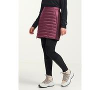 A-Linien-Rock JACK WOLFSKIN "ROUTEBURN PRO INS SKIRT W", Damen, Gr. M (38/40), raisin, Oberstoff: 100% POLYESTER; Kontrastmaterial 1: 93% POLYESTER, 7% ELASTHAN; Füllung 1: 100% POLYESTER; Futter 1: 1
