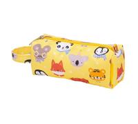 A Little Lovely Company Kinder Federmäppchen | Polyester, 20 x 8 x 7 cm, Tierfreunde, Schule