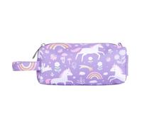 A Little Lovely Company Kinder Federmäppchen | Polyester, 20 x 8 x 7 cm, Unicorn Dreams, Schule