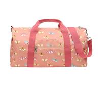 A Little Lovely Company Reisetasche Schmetterlinge – rosafarbenes Polyester, 46×25×22,5 cm, 26 L