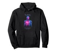 A Look into The Future Futuristische Cyborg SciFi Design Pullover Hoodie