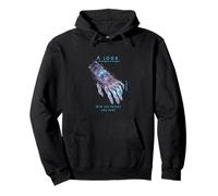 A Look into The Future Futuristische Hand Cyber SciFi Design Pullover Hoodie