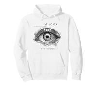 A Look into The Future Futuristisches Auge SciFi Design Pullover Hoodie