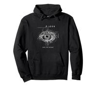A Look into The Future Futuristisches Auge SciFi Design Pullover Hoodie