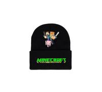 (A)Minecraft Strickmütze Wintermütze für Kinder Jungen Mädchen Klassische warme Skimütze Geschenk A