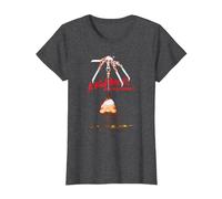 A Nightmare on Elm Street Alternate Poster T-Shirt, Damen, Anthrazit Meliert, L