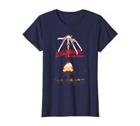 A Nightmare on Elm Street Alternate Poster T-Shirt, Damen, Marineblau, L