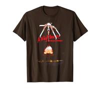 A Nightmare on Elm Street Alternate Poster T-Shirt, Herren, Braun, XXL
