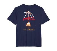 A Nightmare on Elm Street Alternate Poster T-Shirt, Herren Große Größen, Marineblau, 2X Tall
