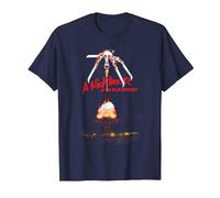 A Nightmare on Elm Street Alternate Poster T-Shirt, Herren, Marineblau, 6XL
