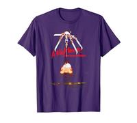 A Nightmare on Elm Street Alternate Poster T-Shirt, Herren, Violett, XXL