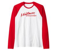 A Nightmare On Elm Street Logo Raglan