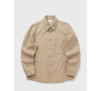 A.P.C. GABARDINE DE COTON BIOLOGIQUETONEE men Overshirts beige in Größe:XL