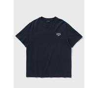 A.P.C. Rue Madame T-Shirt Dark Navy/Ecru Blau XL