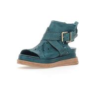 A.S.98 LENORA Niedrige Ledersandale Damen Emerald 42