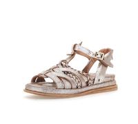 A.S.98 SAUL Niedrige Ledersandale Damen Argento 39