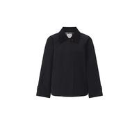 Rich & Royal - A Shape Cropped Trench midnight blue - Gr. - 42