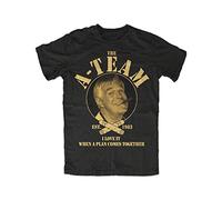 A-Team Hannibal Fun T-Shirt, Farbe: Schwarz, Größe: L