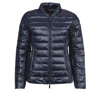 A|X ARMANI EXCHANGE Damen Daunenjacke - Steppjacke, Reißverschluss, Kapuze im Kragen XL Blau