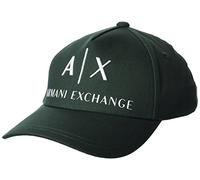 A|X Armani Exchange Herren Corporate Logo Baseballmütze Baseballkappe, Urban Chic/Off White, Einheitsgröße