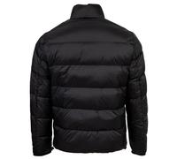 A|X ARMANI EXCHANGE Herren Daunenjacke - Steppjacke mit Stehkragen, Reißverschluss, Echte Daunen, Warm Gefüttert L Schwarz