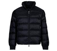A|X ARMANI EXCHANGE Herren Daunenjacke - Steppjacke, Reißverschluss, Echte Daunen, Warm Gefüttert L Blau
