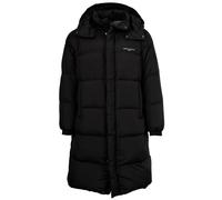 A|X ARMANI EXCHANGE Herren Daunenmantel - Steppmantel, Reißverschluss, Kapuze, Logo Aufdruck Schwarz / S S Schwarz