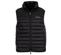 AX ARMANI EXCHANGE Herren Daunenweste - ärmellose Steppjacke, Zipper, uni Schwarz XL